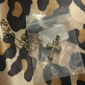 10K GOLD pendant/chain